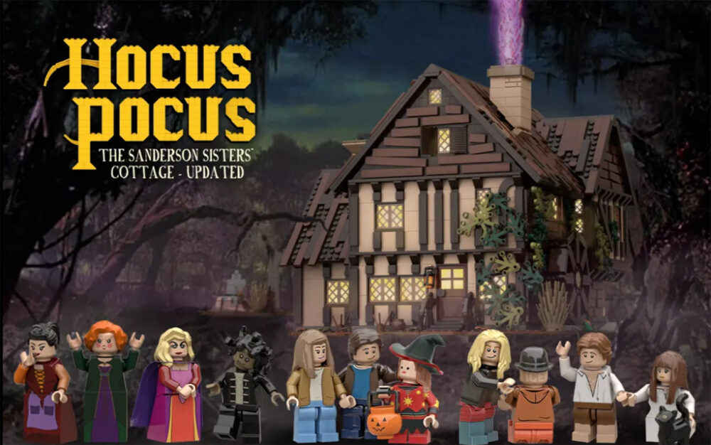 LEGO Ideas Hocus Pocus - the Sanderson Sisters' Cottage - Updated