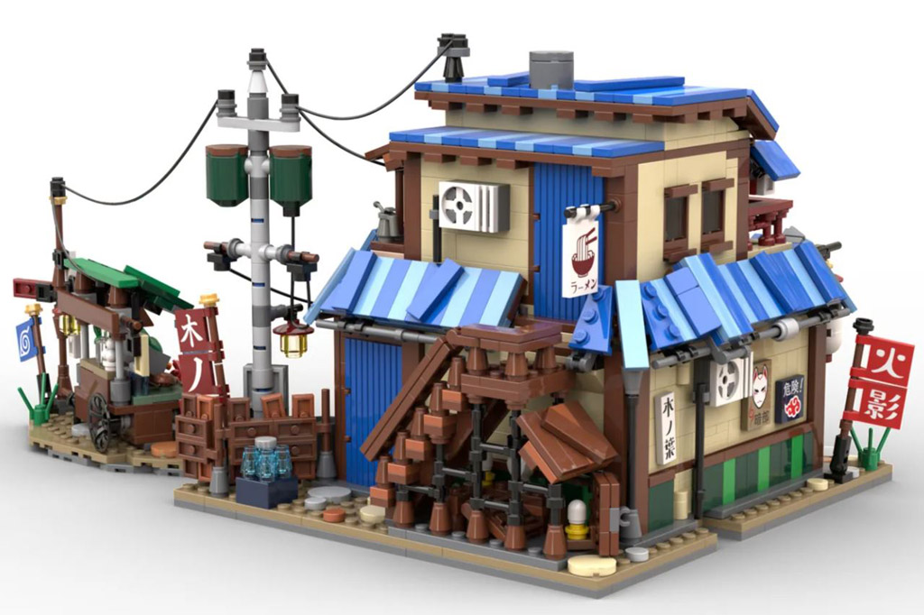 LEGO Ideas Ichiraku Ramen Shop von DadiTwins