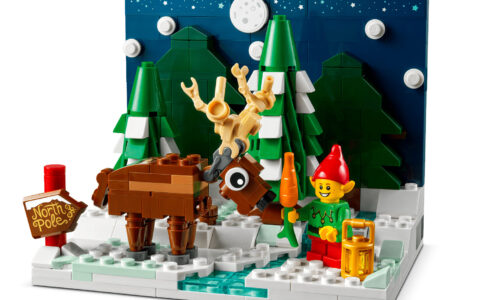 LEGO 40484 Der Vorgarten des Weihnachtsmanns