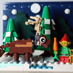 LEGO 40484 Vorgarten des Weihnachtsmanns