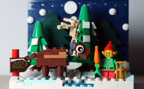 LEGO 40484 Vorgarten des Weihnachtsmanns