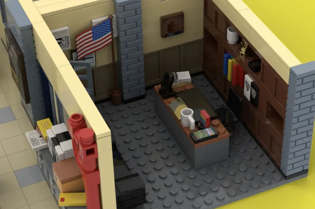 LEGO Ideas BROOKLYN NINE-NINE: 99TH PRECINCT - Das Büro des Captains