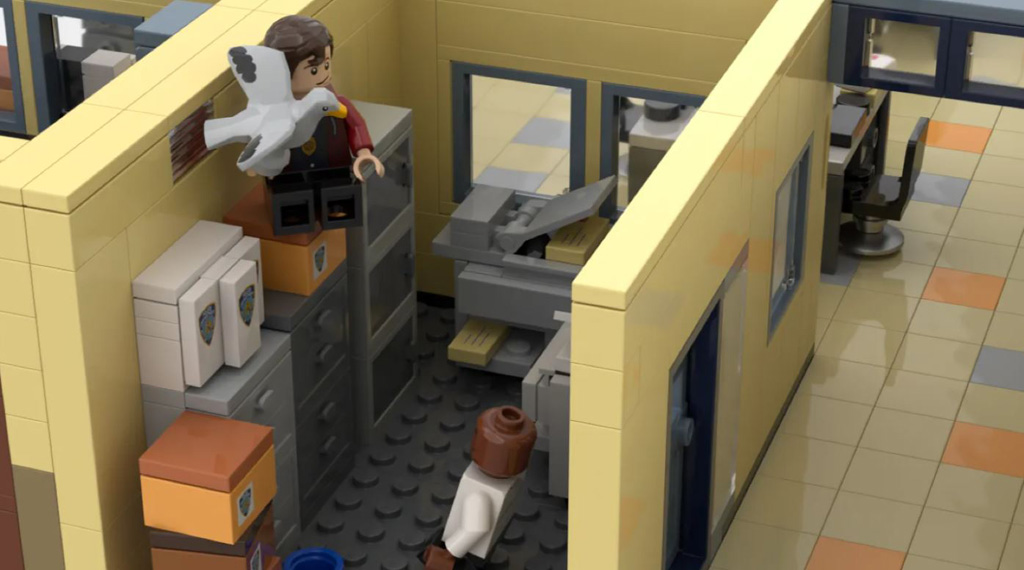 LEGO Ideas BROOKLYN NINE-NINE: 99TH PRECINCT - Der Kopierraum