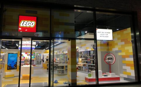 Eingangsbereich vom Bonner LEGO Store