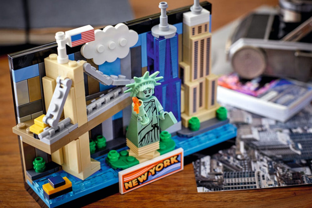 LEGO 40519 New York Postkarte