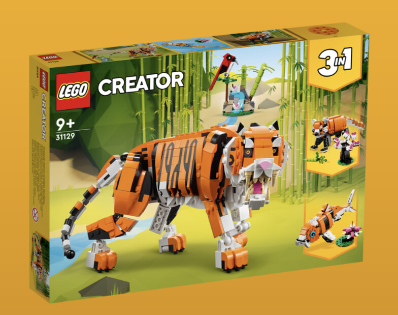 LEGO Creator 31229 Majestätischer Tiger