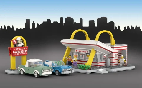 LEGO Ideas McDonald's Franchise 1955 - 1969
