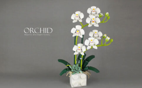 LEGO Ideas Orchid by JamesZhan
