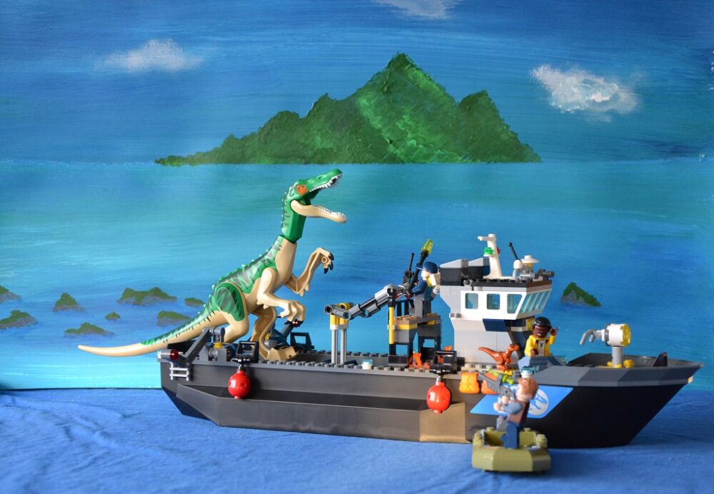 LEGO Jurassic Parc 76942 Flucht des Baryonyx