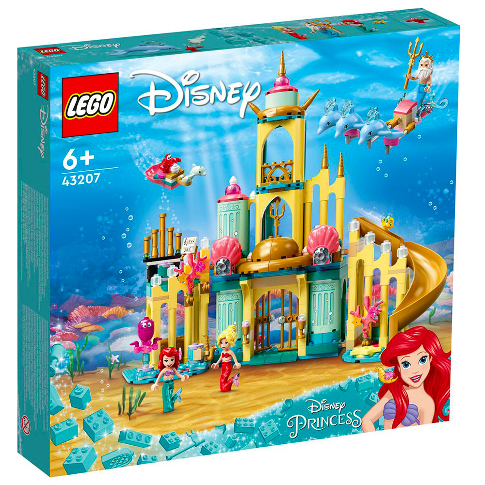 LEGO Disney 43207 Ariels Unterwasser-Schloss