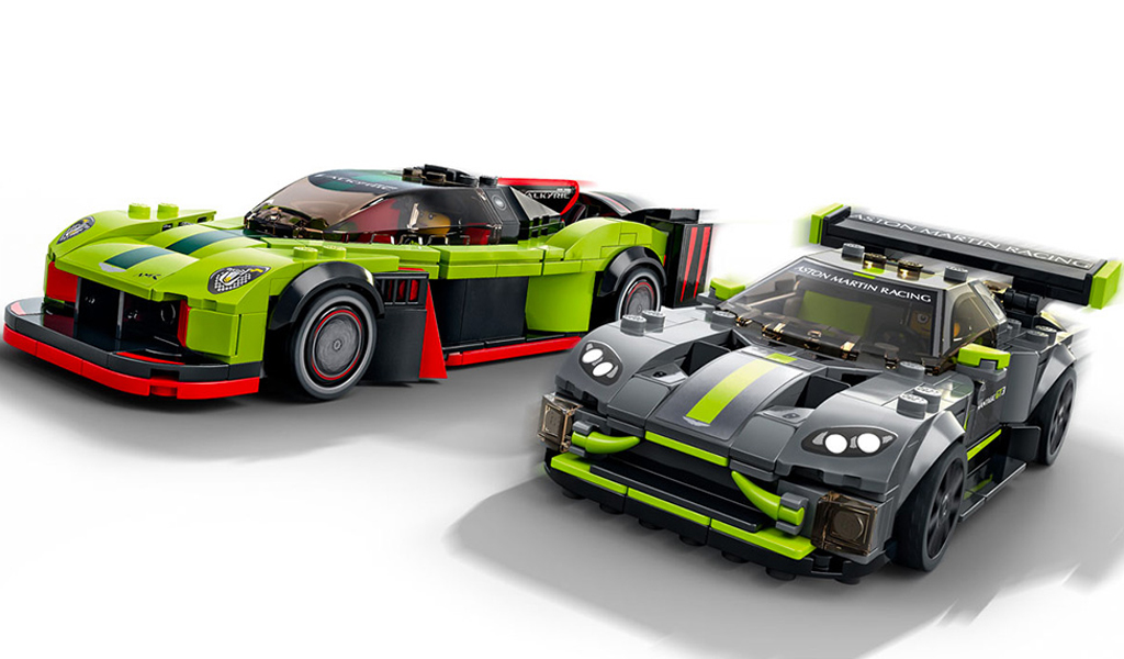 LEGO Speed Champions 76910 Speed Champions Aston Martin Valkyrie AMR Pro & Vantage GT3