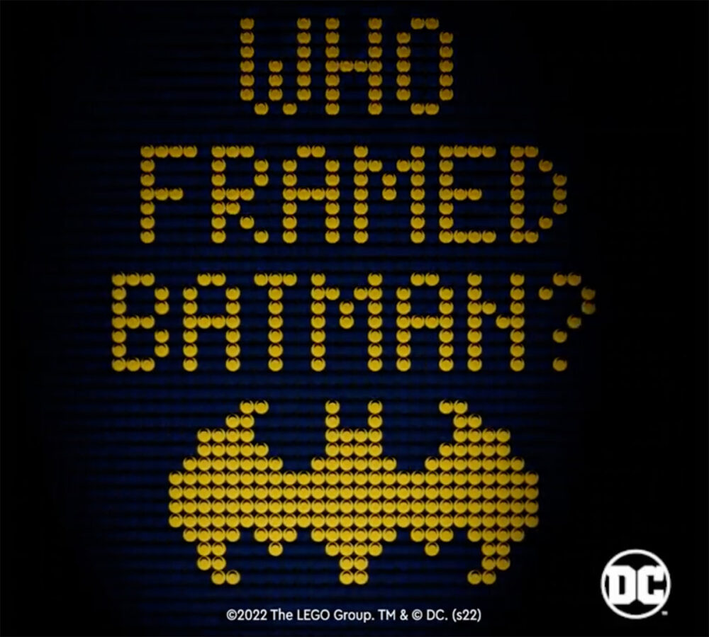 LEGO Art 31205: DC Collection Batman Teaser