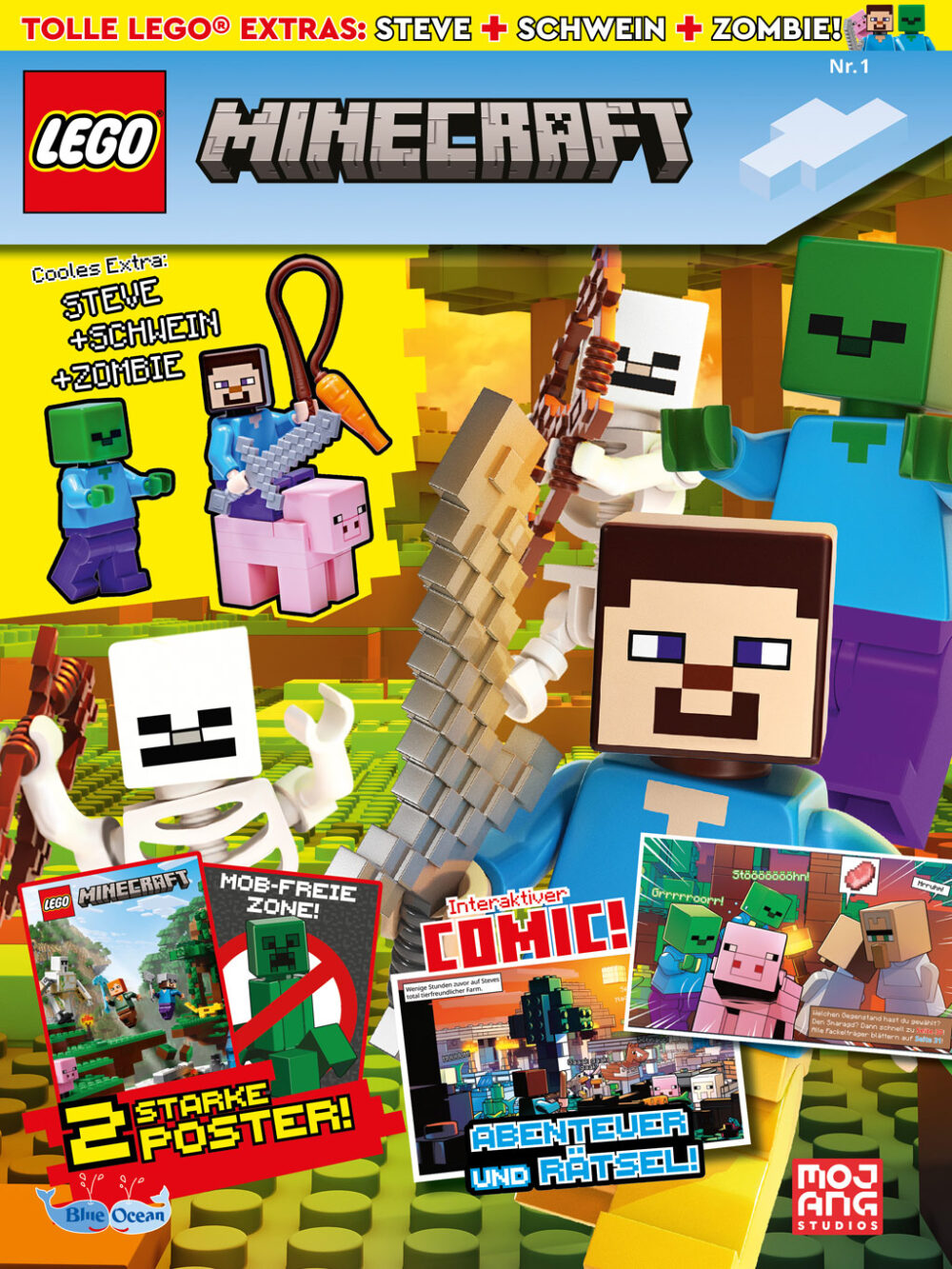 Minecraft Magazin ist ab sofort Neuheit erhältlich! zusammengebaut