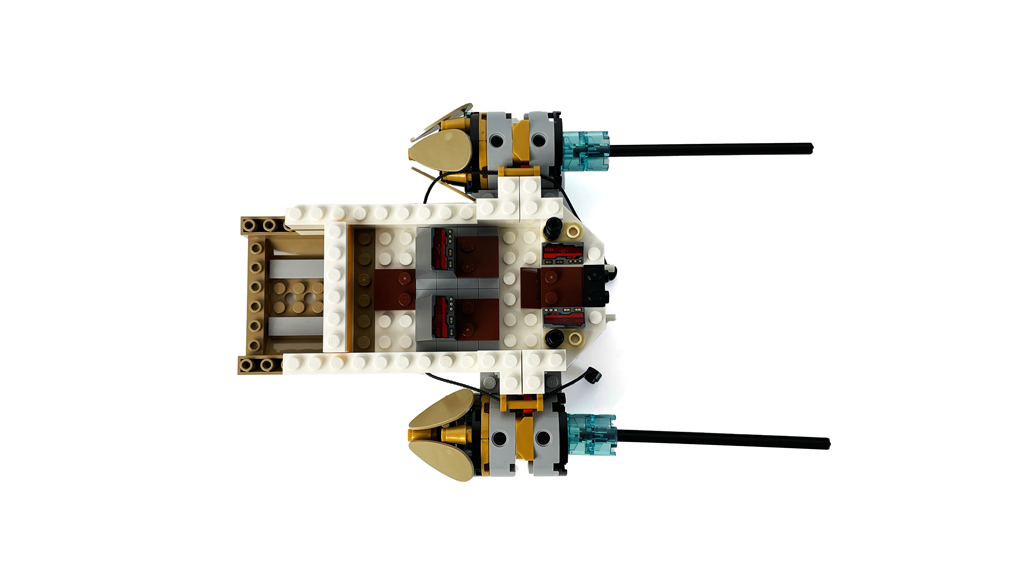 LEGO Ninjago 71756 Hydro Bounty, Die Antriebe