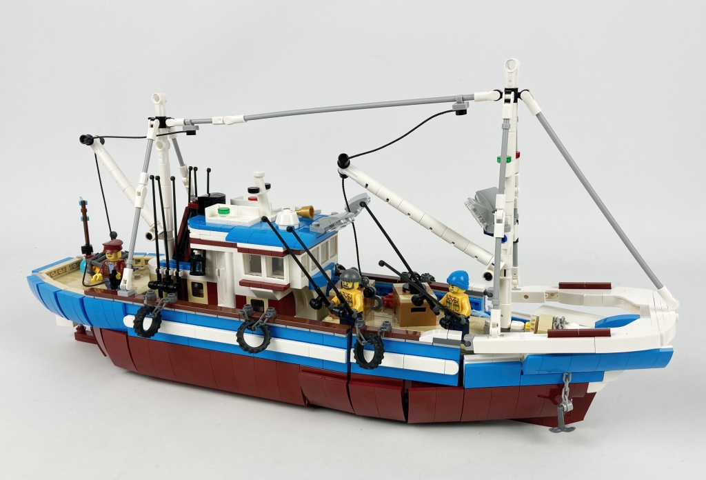 LEGO Bricklink Designer Program 910010 Great Fishing Boat im Review