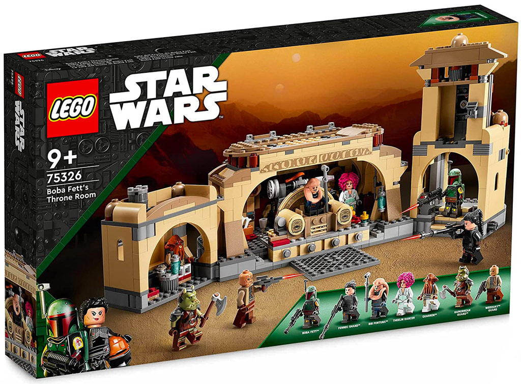 LEGO Star Wars 75327 Boba Fetts Trhonsaal
