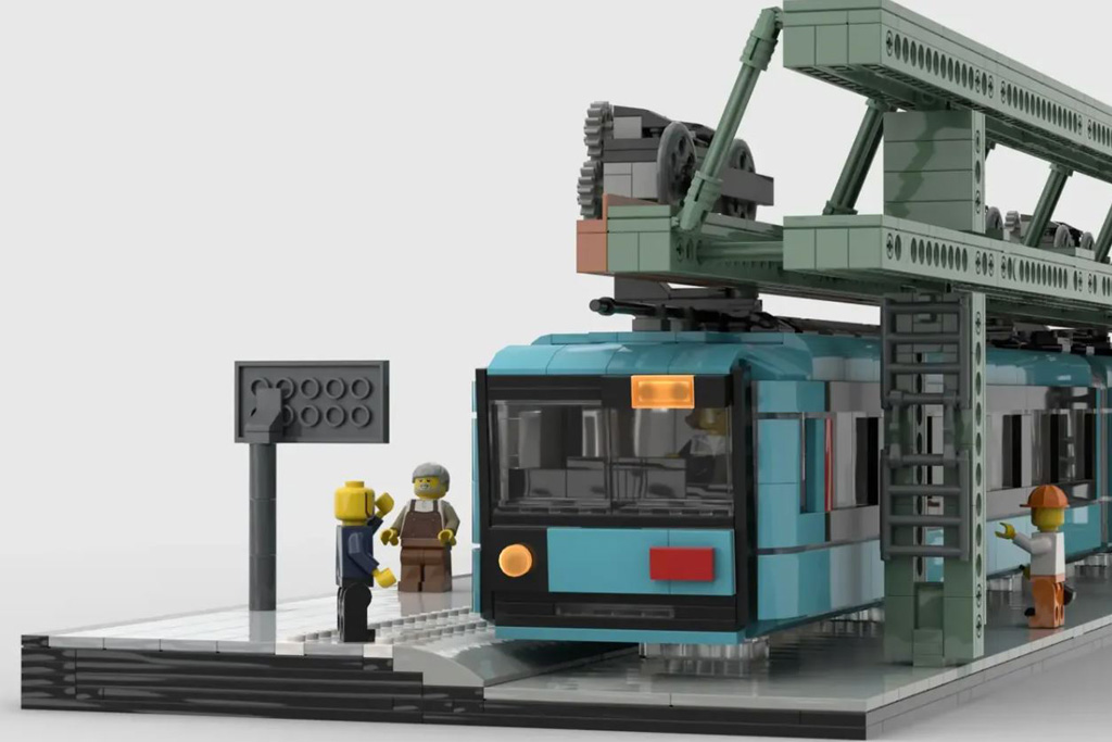 LEGO Ideas Wuppertaler Schwebebahn von Manuel9000