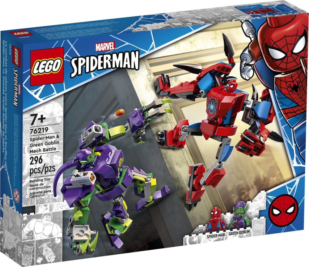 LEGO Marvel 76219 Spider-Mans und Green Goblins Mech-Duell vorgestellt