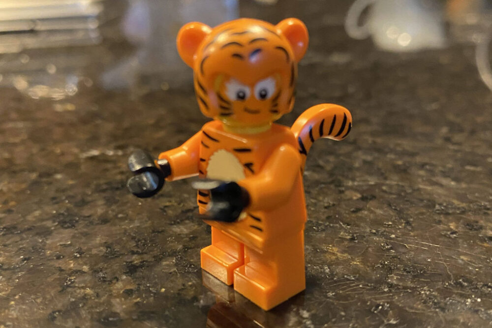 LEGO Tiger Minifigur