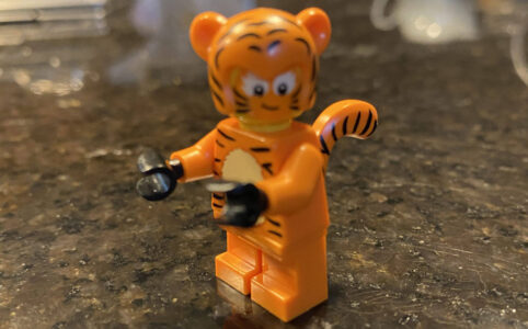 LEGO Tiger Minifigur