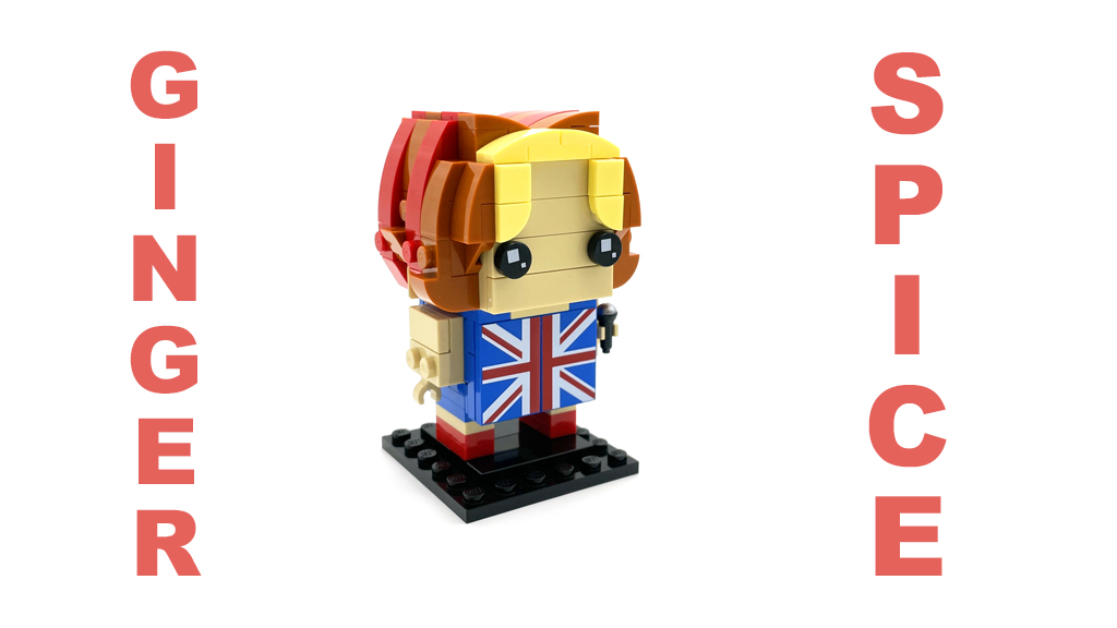 LEGO BrickHeadz 40548 Hommage an die Spice Girls Ginger Spice Geri Helliwell