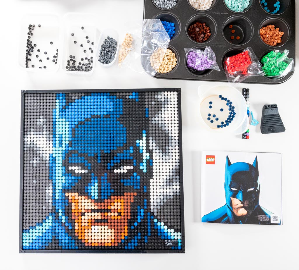 LEGO Art 31205 zusammengebaut Batman Lee Jim im Review! | Kollektion