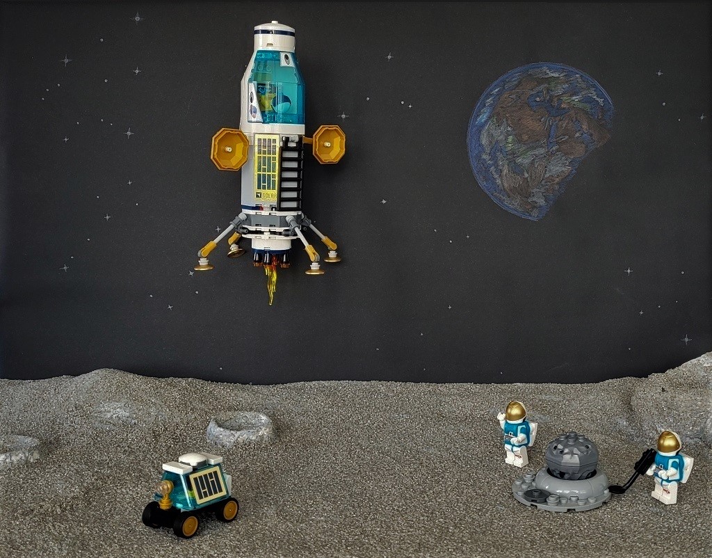 LEGO City 60350 Mond-Forschungsbasis im Review | zusammengebaut