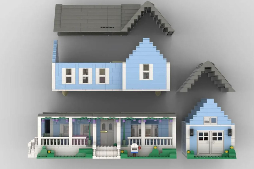 LEGO Ideas Gilmore Girls House von marodipietro