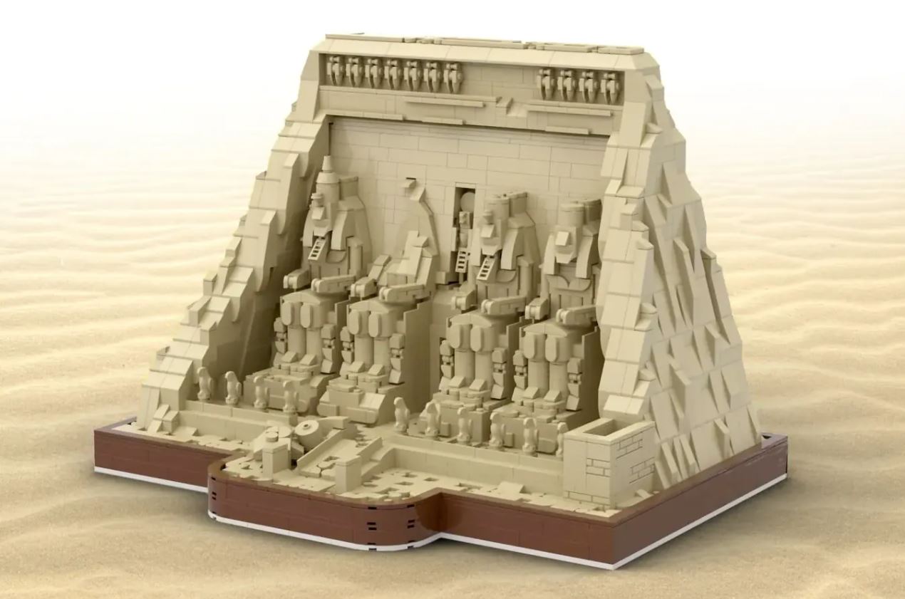 LEGO Ideas Great Tempel Abu Simbel by Ilpas