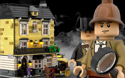 LEGO Ideas Sherlock Holmes Baker Street 221B von Dreamnbrick