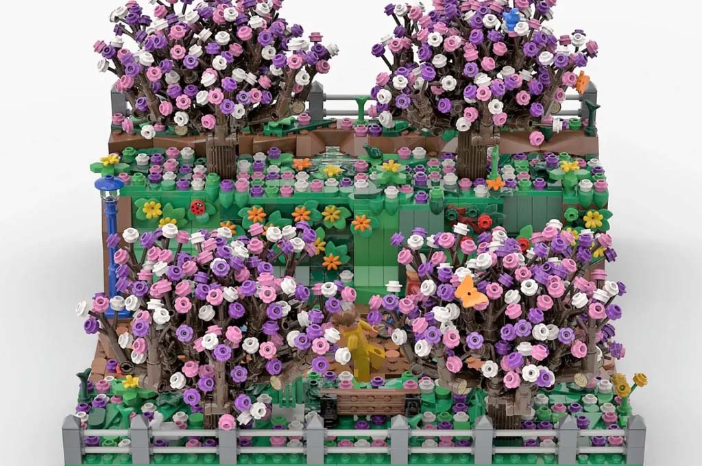 LEGO Ideas Path of the Cherry Trees von Brickdream10