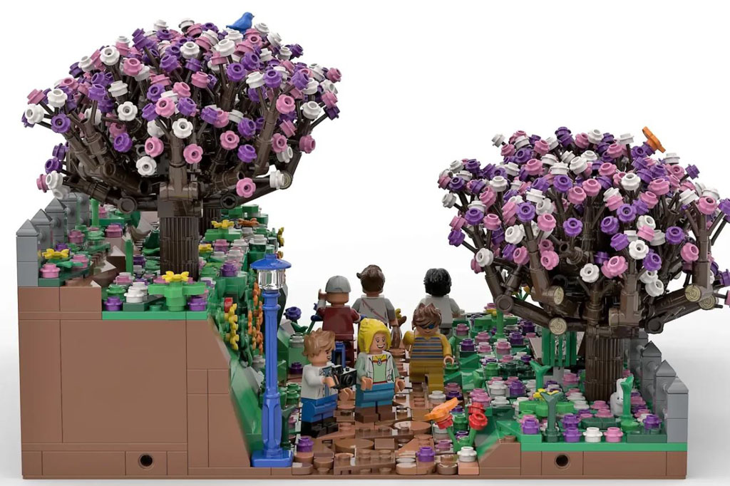 LEGO Ideas Path of the Cherry Trees von Brickdream10