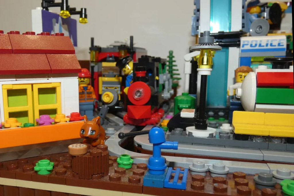 LEGO Ideas Working little Train Layout von Teljesnegyzet
