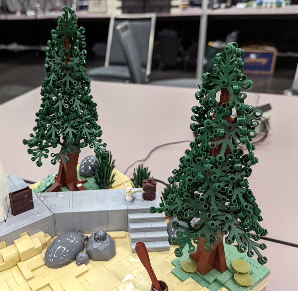LEGO Wellen-Maschine: Es kommt Bewegung ins Spiel! - zusammengebaut