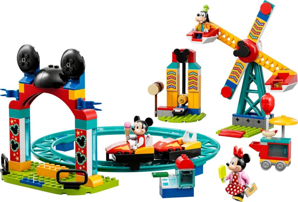 LEGO Disney 10778 Mickey, Minnie und Goofy auf dem Jahrmarkt