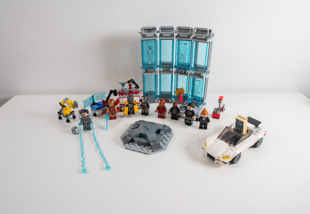 Iron Marvel Werkstatt im 76216 zusammengebaut Review! | Mans LEGO