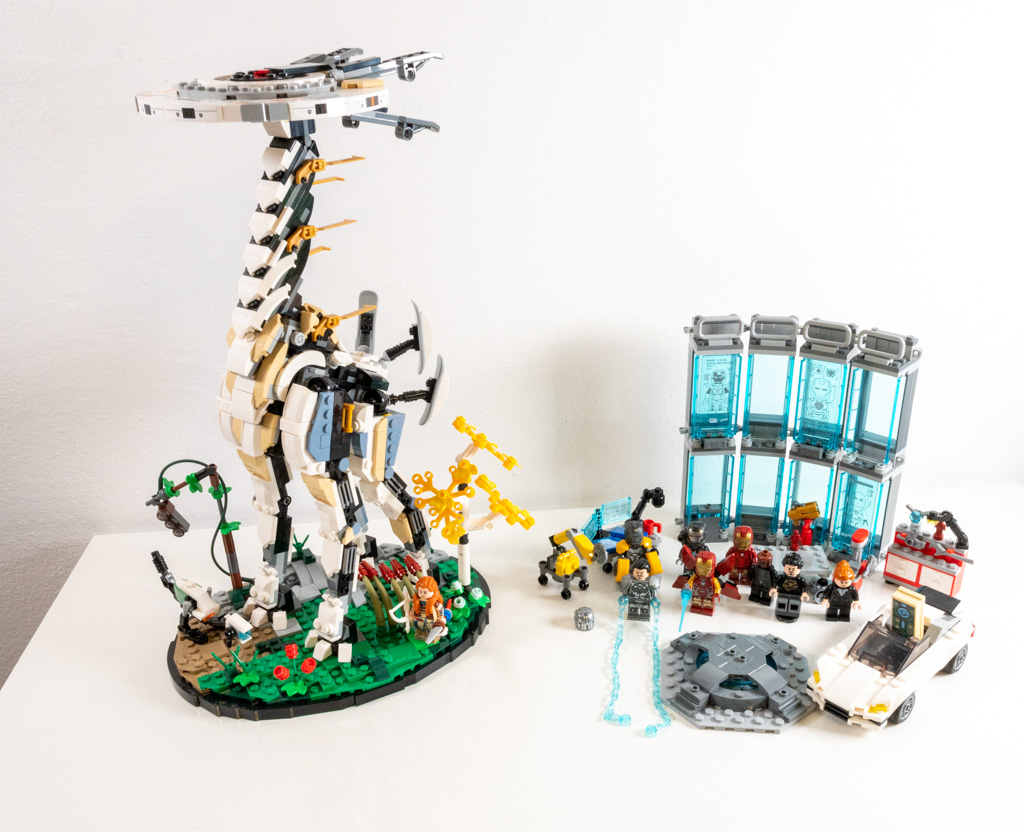 76216 Mans im zusammengebaut Review! Iron Werkstatt Marvel | LEGO