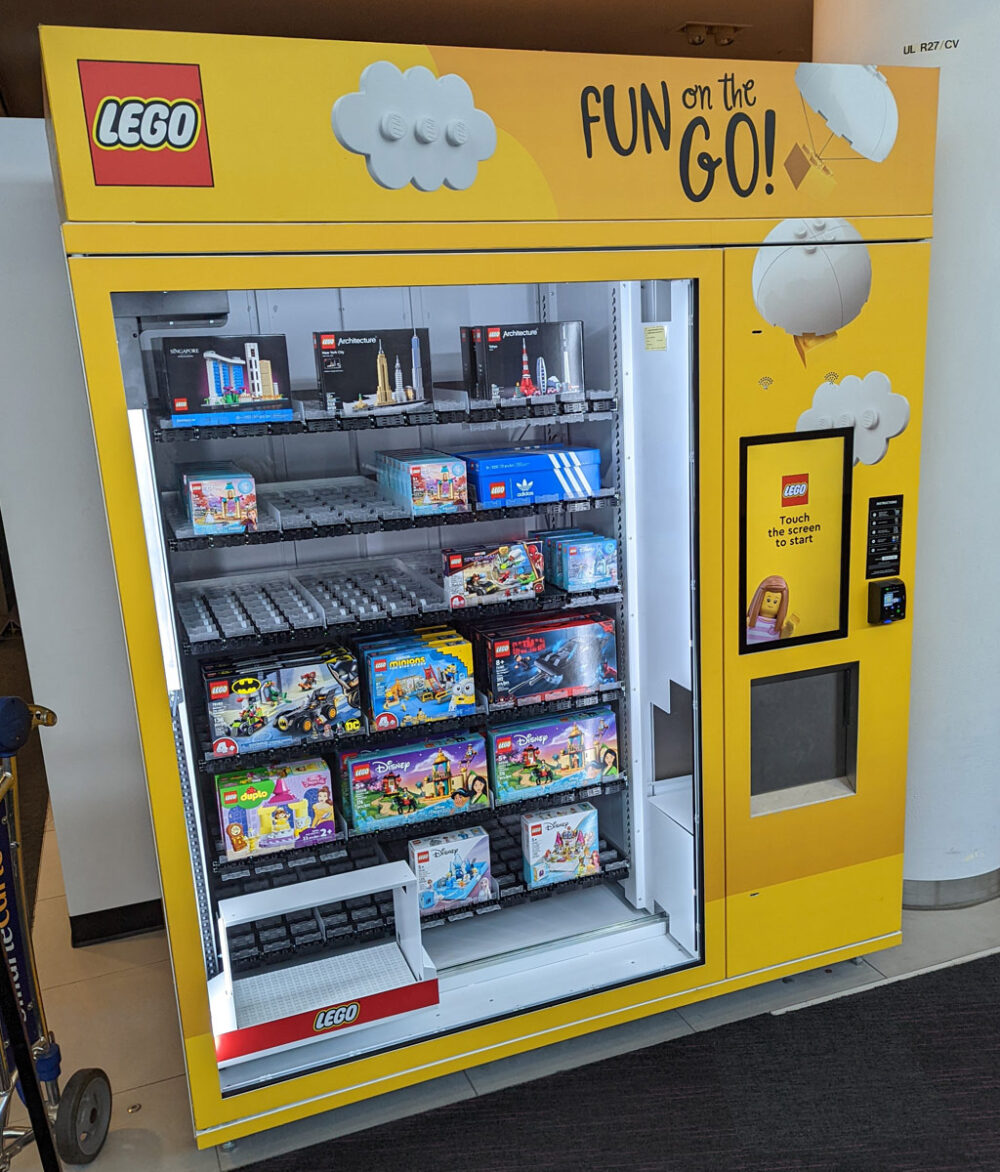 Der coolste LEGO Automat der Welt! zusammengebaut