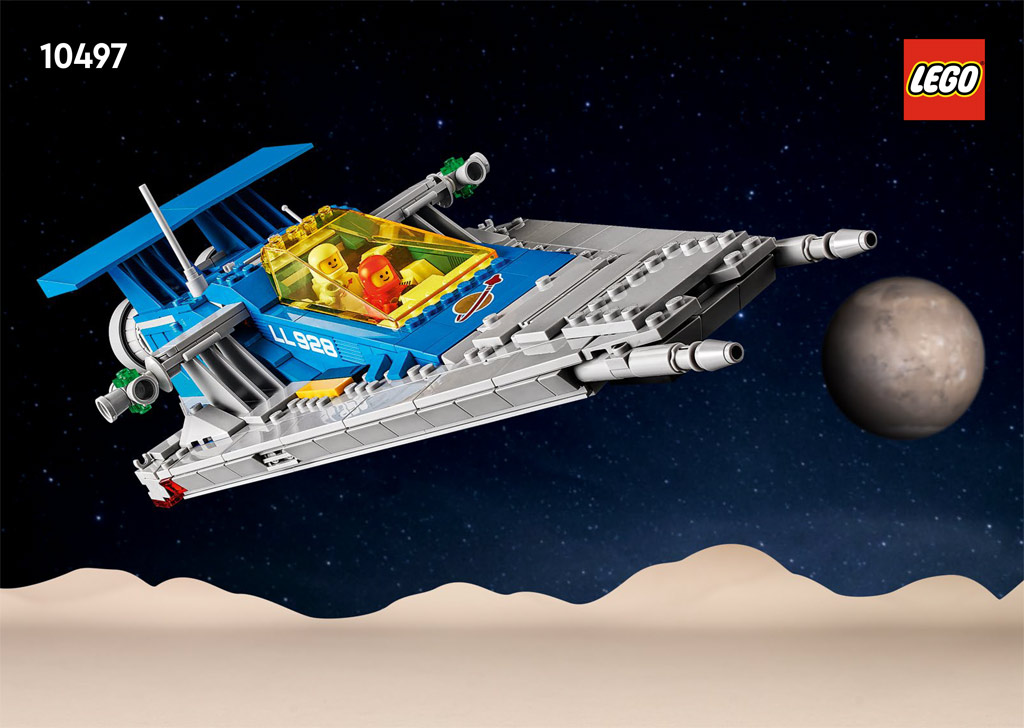 LEGO 10497 Alternativmodell: Auch der Space Cruiser ist wieder da