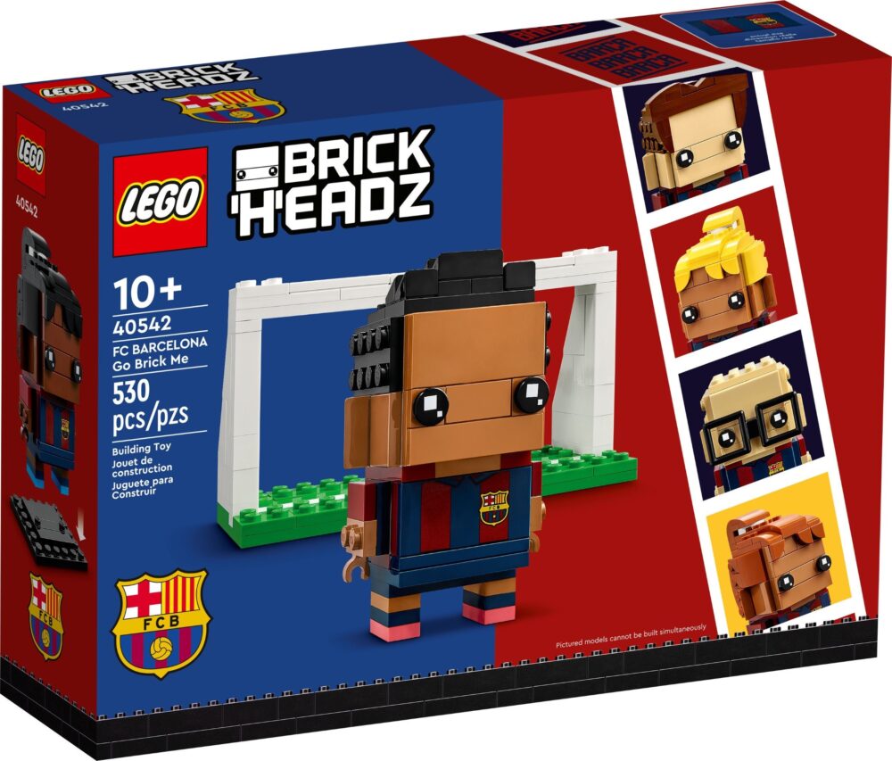 LEGO BrickHeadz 40542: FC Barcelona Go Brick Me