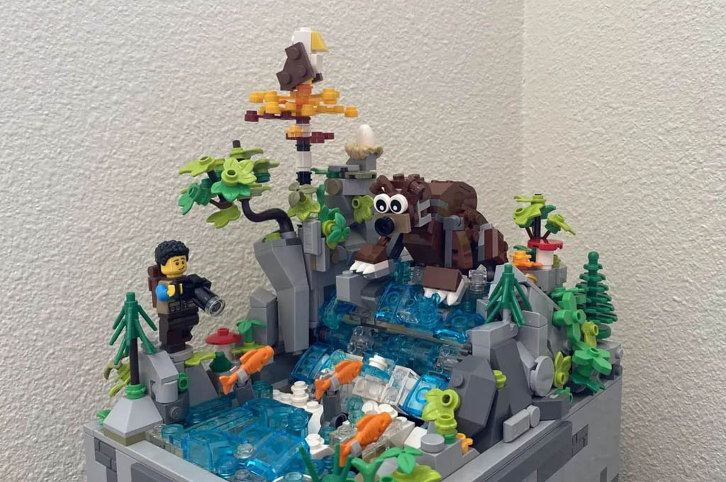 LEGO Ideas Salmon Migration von LegoBee