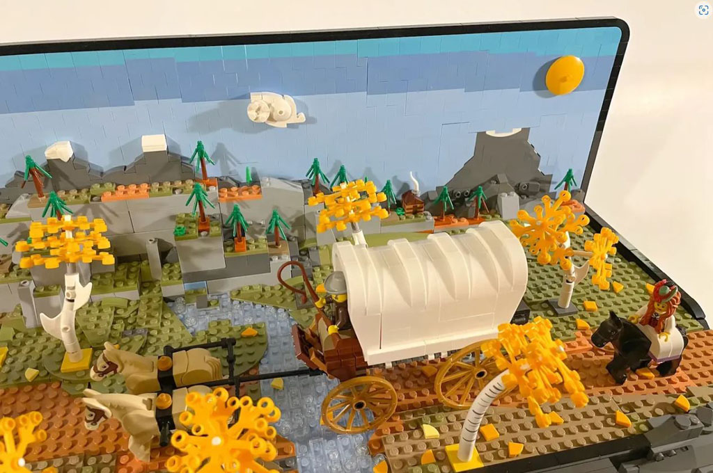 LEGO Ideas West into the Aspens von Evancelt
