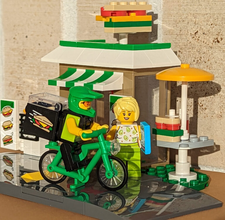 LEGO 40578 Sandwich Shop im Review: Gratis-Beigabe zum Reinbeißen ...