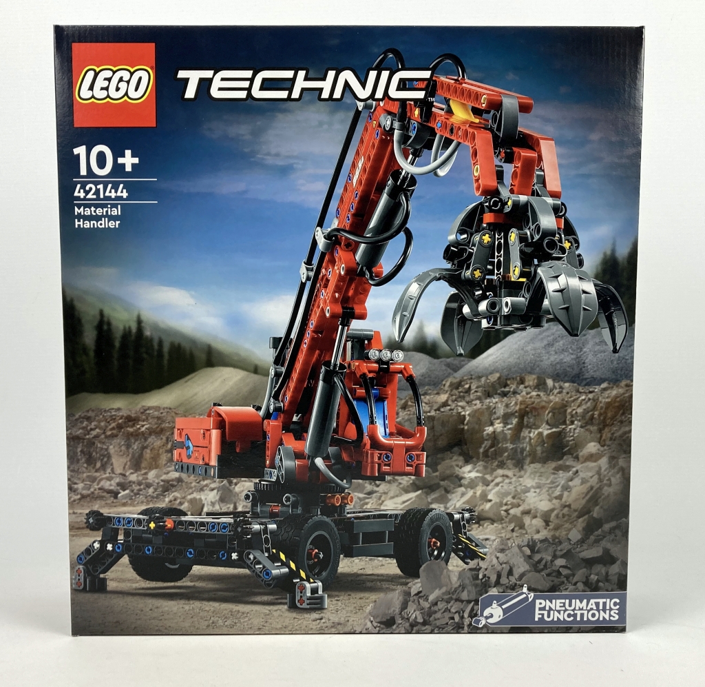 LEGO Technic 42144 Umschlagbagger Review zusammengebaut