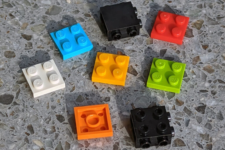 LEGO Zauberwürfel aus acht Steinen: So gehts! - zusammengebaut