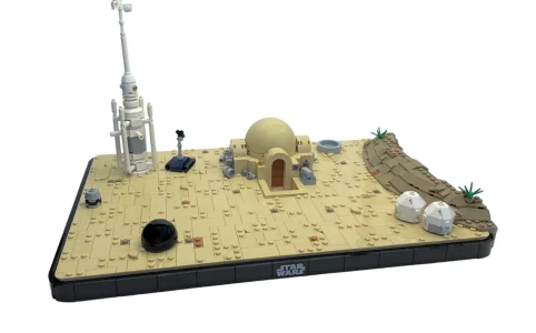 LEGO Tatooine Lars Homestead Diorama MOC