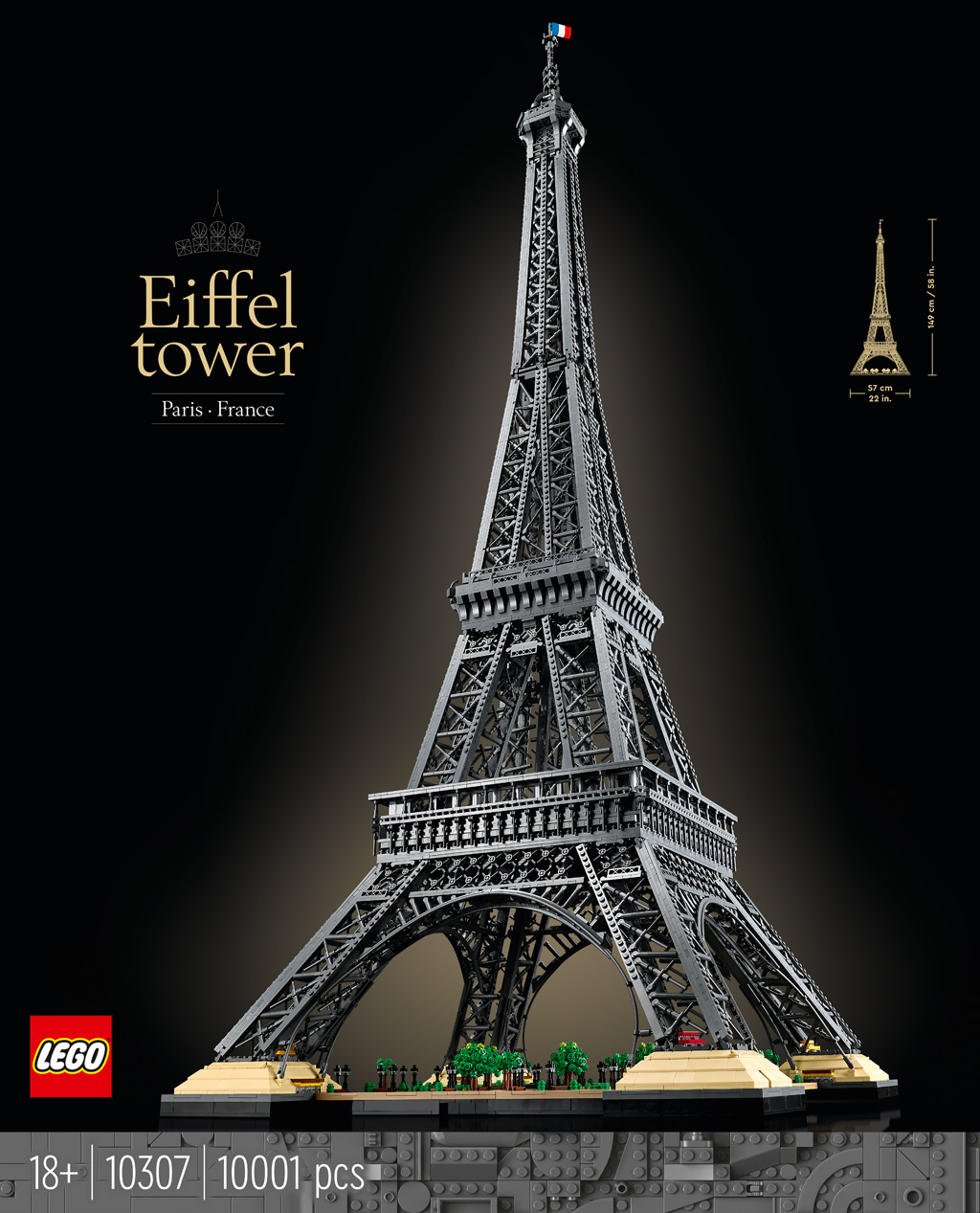 LEGO 10307 Eiffelturm Paris
