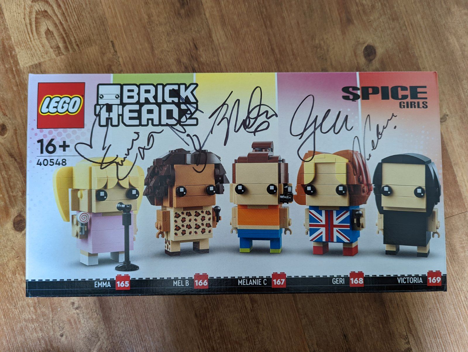 Handsigniertes LEGO Spice Girls Set