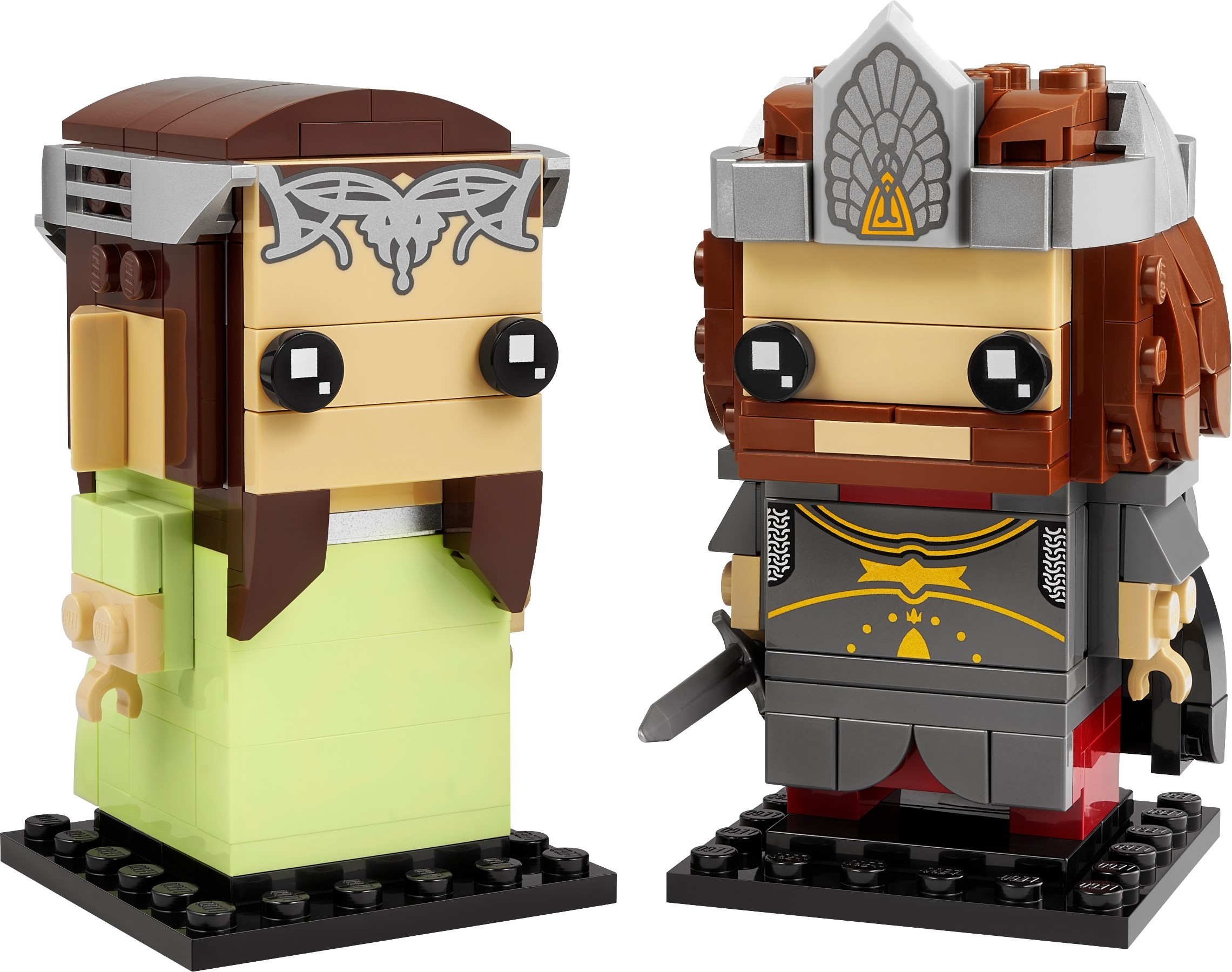 LEGO BrickHeadz 40632 Aragorn and Arwen 