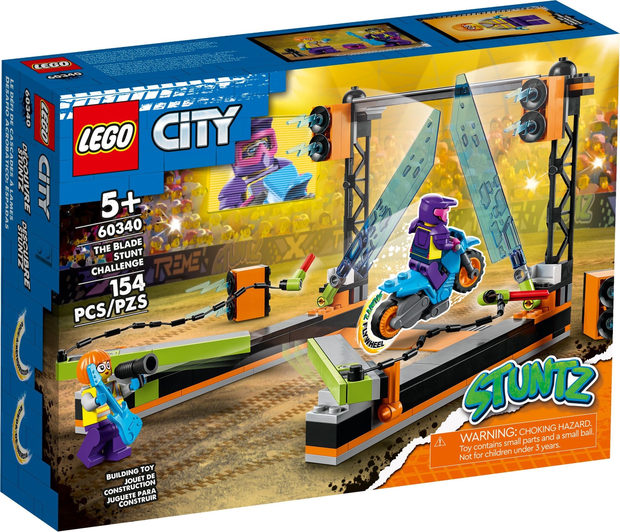 LEGO 60340 City Stuntz Hindernis-Stuntchallenge Set